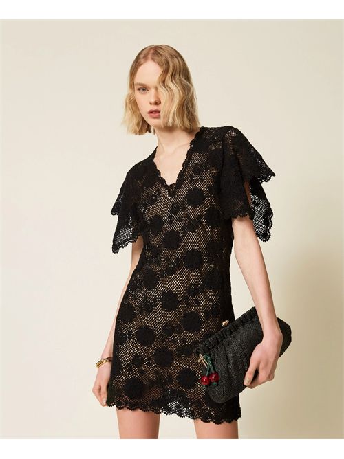 Borsa clutch in rafia con charm TWINSET | 261 TD8280/00006